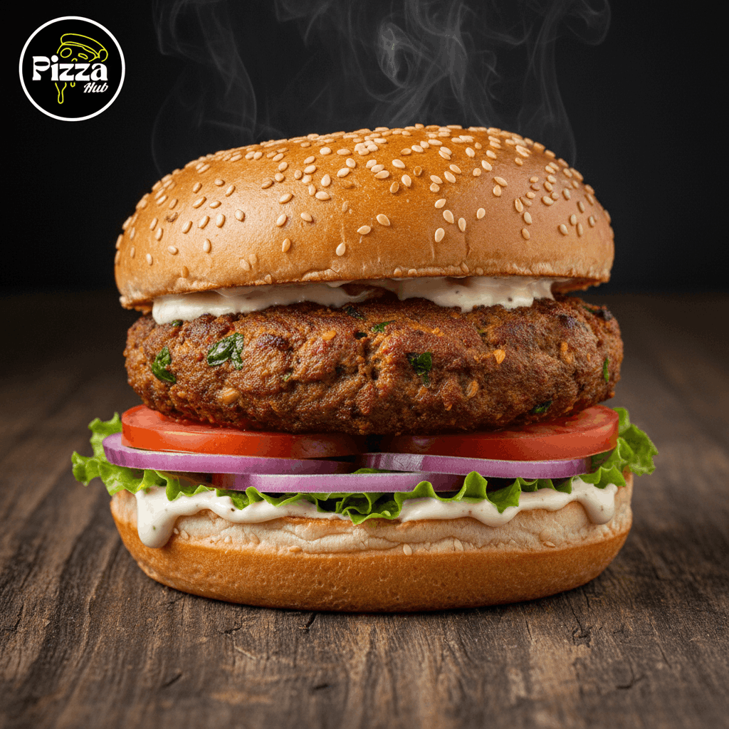 Chapli Kabab Burger